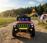 Montable Electrico Jeep Base Control Remoto 4x4 (Rojo)