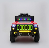 Montable Electrico Jeep Base Control Remoto 4x4 (Rojo)