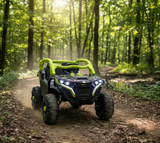Montable Electrico 12v Mini Polaris Base 4x4 Control Remoto (Verde)