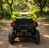 Montable Electrico 12v Mini Polaris Base 4x4 Control Remoto (Verde)